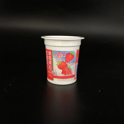 Ly nhựa 67-125ml có logo ly sữa chua đông lạnh ly nhựa mini