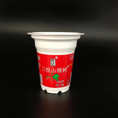 Oripack 250g Ly cà phê nhựa dùng một lần Kem có thể phân hủy sinh học Nắp giấy Alu