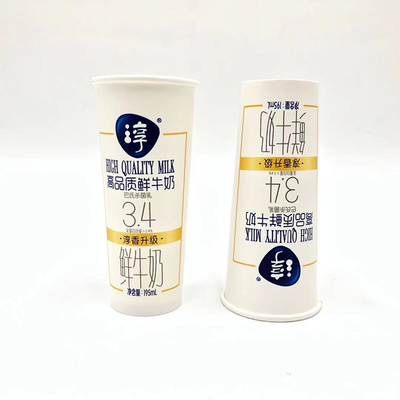 Một bức tường tùy chỉnh Logo Kem 6oz Bao bì Sữa chua Cốc chống biến dạng Bằng chứng chống