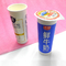 Oripack Strawberry Frozen Yoghurt Cups Precut Nắp Cá nhân 120ml
