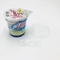 125ml 4oz hộp sữa chua thực phẩm PP dùng một lần bằng nhựa PP 5g với nắp lá nhôm